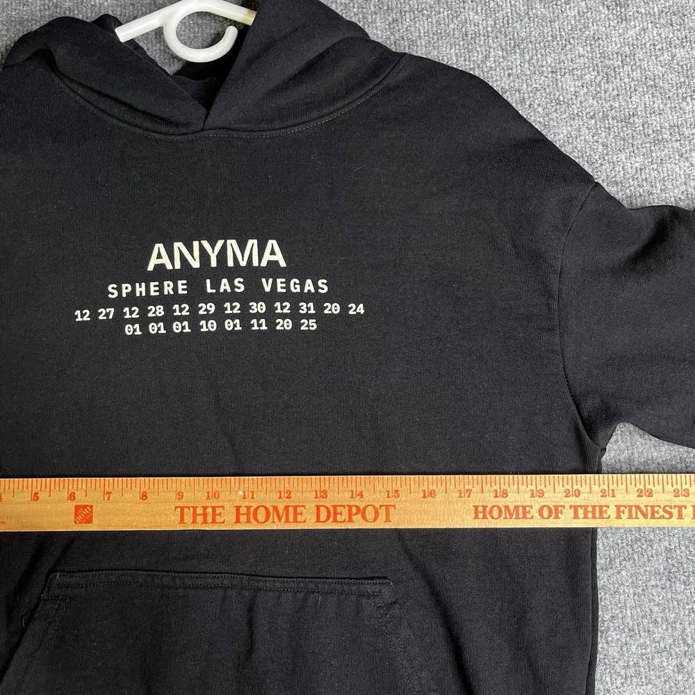 Anyma Hoodie S Black Sphere Las Vegas 2024 Tour EDM Graphic - Picture 3 of 6